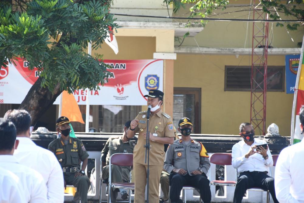 Bupati Batang Minta, Aparat Gabungan Diinstruksikan Gencar Lakukan Upaya Pendisiplinan