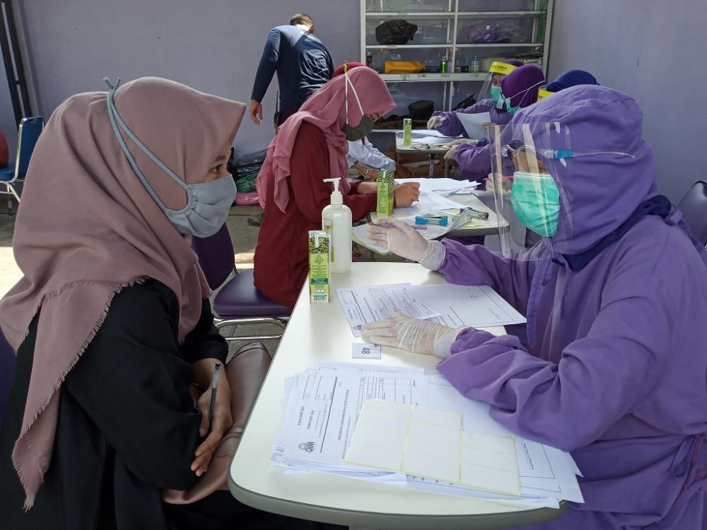 RAPID TEST MASSAL PETUGAS SENSUS