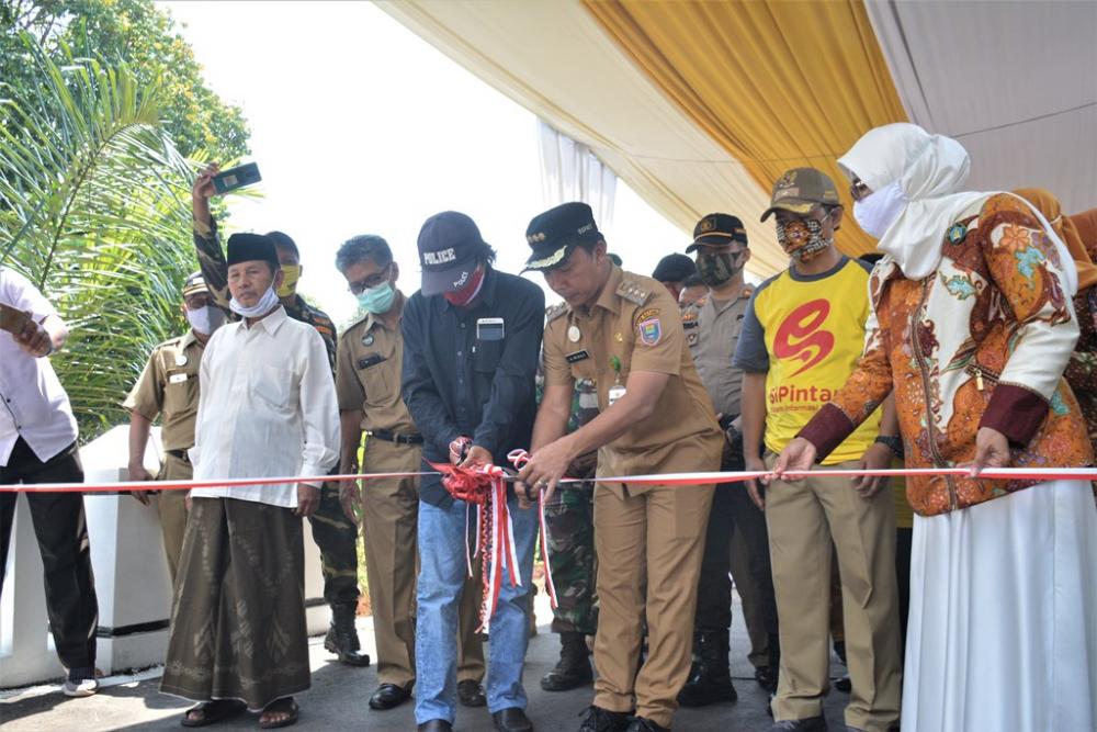 Bupati Batang, Resmikan Jembatan Penghubung Antar Desa