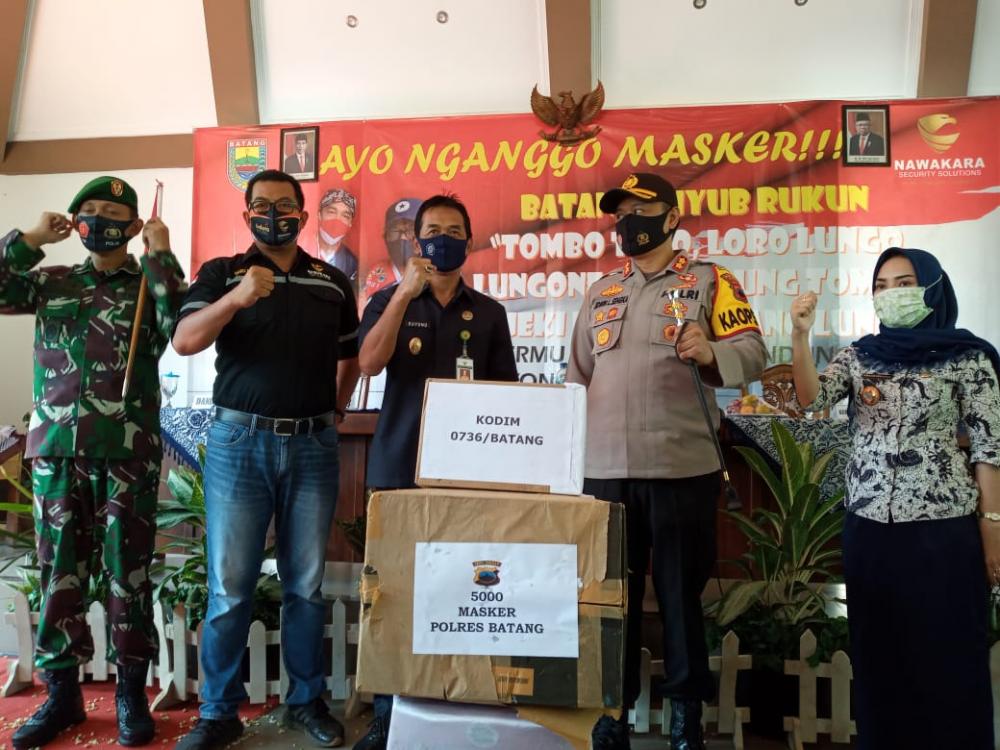 Puluhan Ribu Masker Dibagikan, Tak Ada Alasan untuk Melanggar