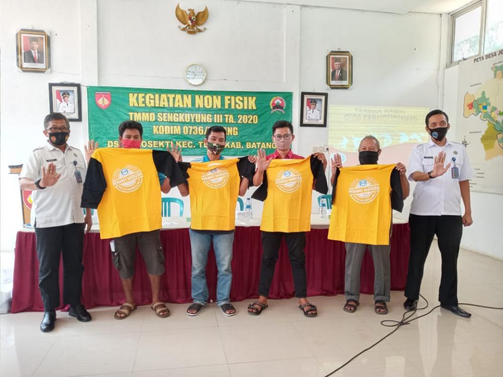 BNNK Batang Meminta Warga Jolosekti Tingkatkan Imun