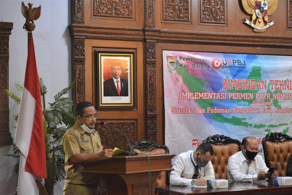 PPK dan Pokja Pemilihan, Ikuti Bimtek Pengadaan Barang Jasa Kontruksi Pemkab Batang