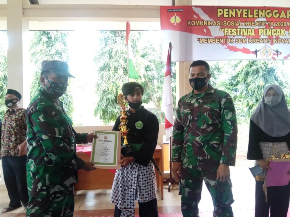 Festival Pencak Silat Media Komsos Kreatif Kodim Batang