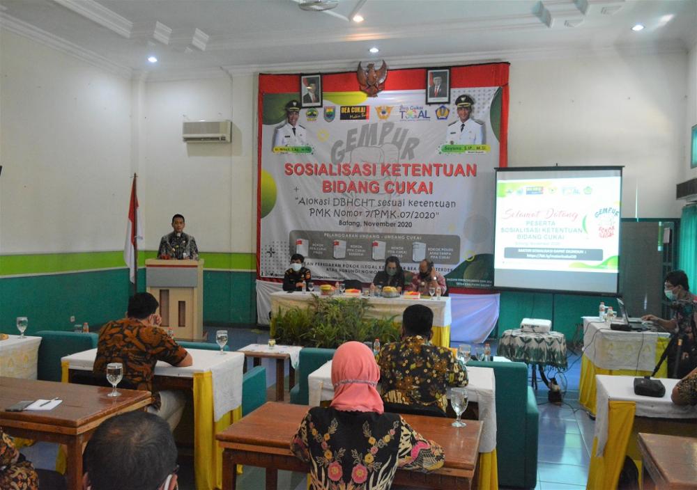 Provinsi Jawa Tengah Monitoring Bidang Cukai dan Laporan DBH CHT Batang