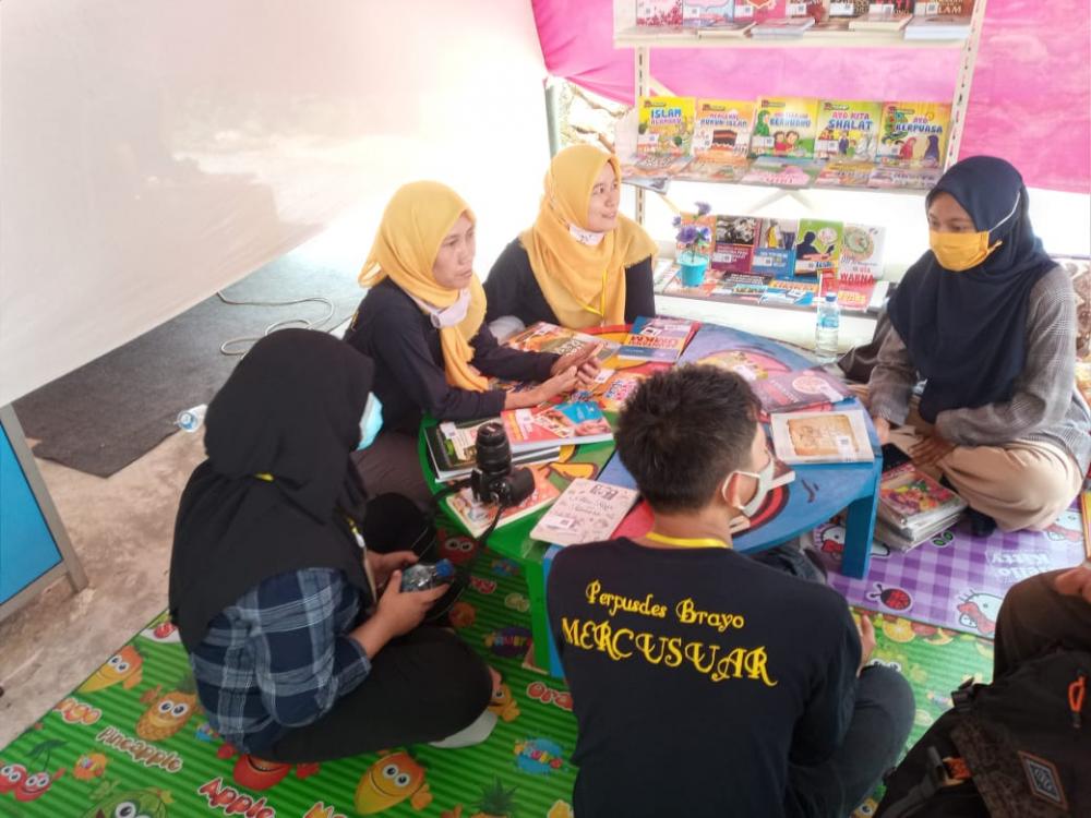 Perpusdes Mercusuar Brayo, Membudayakan Literasi Berbasis Inklusi Sosial