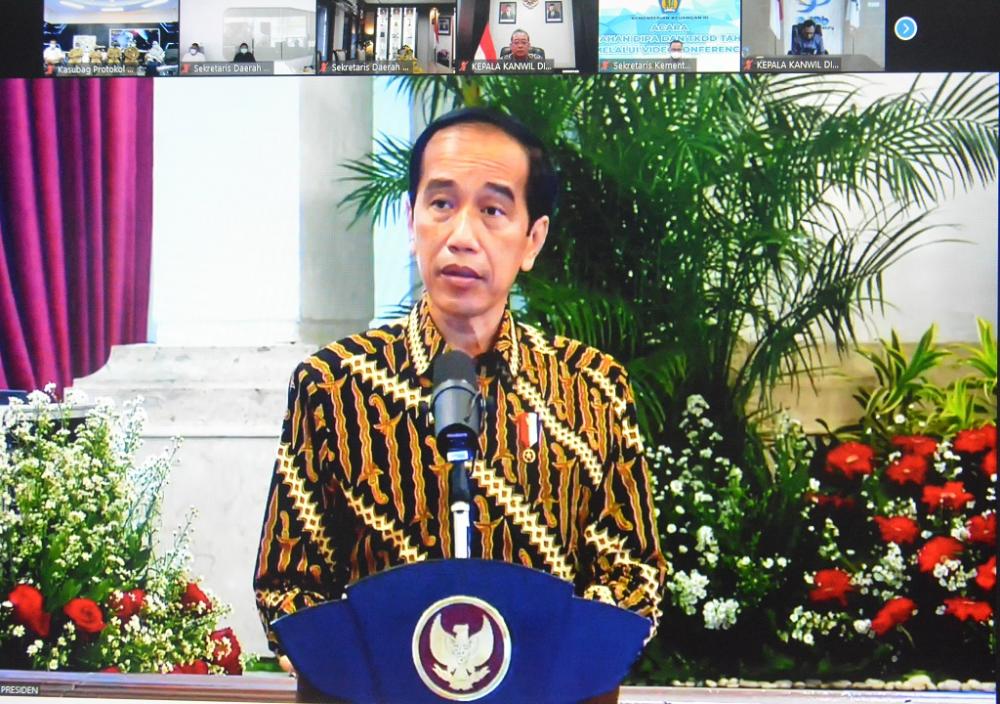 Pemkab Batang Ikuti Penyerahan DIPA oleh Presiden Jokowi