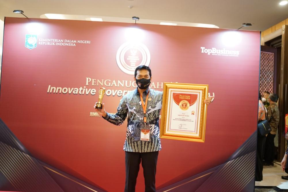 Pemkab Batang Dinobatkan Kabupaten Sangat Inovatif 2020