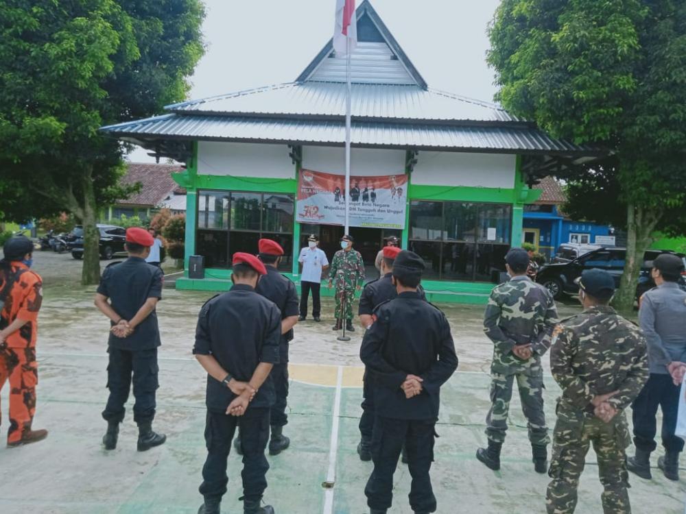 Danramil Bawang, Pimpin Apel Kesiapsiagaan Antisipasi Bencana Alam