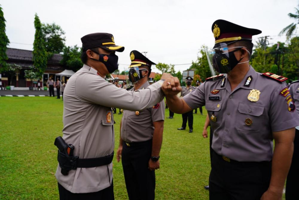 Awal Tahun, 85 Personel Polres Batang Naik Pangkat