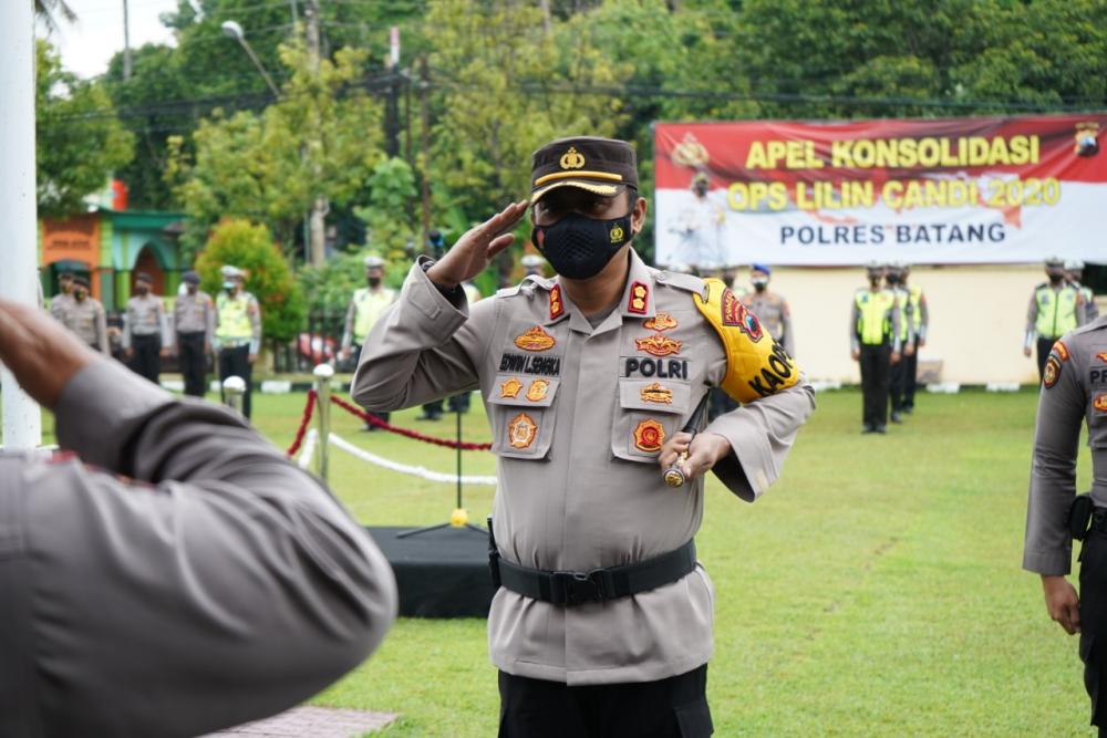 Operasi Lilin Candi Berakhir, Polres Batang Gelar Apel Konsolidasi