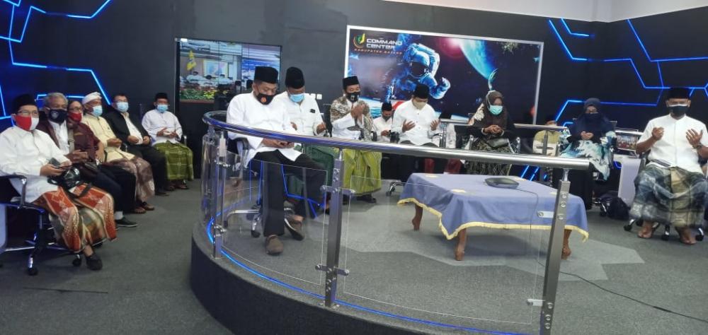 Wakil Bupati Batang Bersama Forkopimda Gelar Doa Bersama Lintas Agama