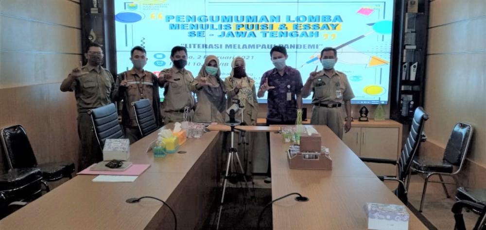 Disperpuska Batang Apresiasi Partisipasi Warga Jateng Dalam Lomba Puisi