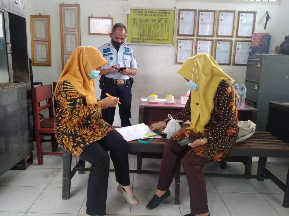 Rutan Batang Undang Puskesmas Cek Kelayakan Dapur