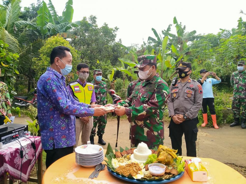 Pra TMMD, Dandim Batang Gelar Tasyakuran
