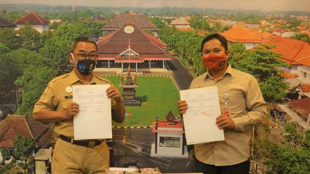 Tingkatkan Sinergitas Kehumasan, KPU Batang Jalin Kerjasama dengan Diskominfo