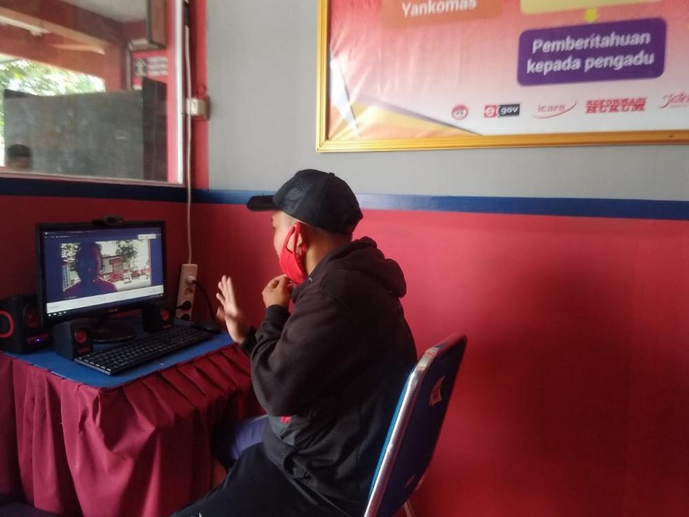 Rutan Batang Uji Coba Layanan Kunjungan Online