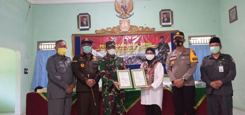 TMMD Permudah Akses Pertanian Desa Tembok Batang