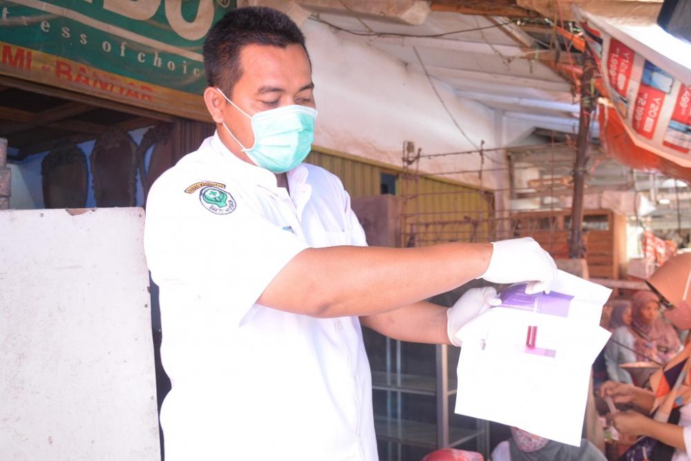 Satgas makanan dan Obat Lakukan Sidak Pasar