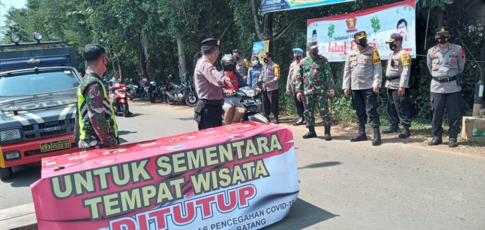Bupati Batang Menutup Obyek Wisata Pasca Idulfitri 