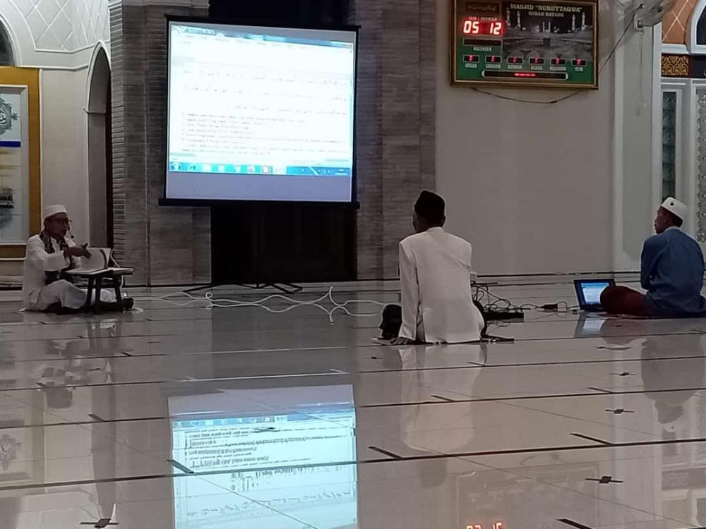 Masjid Jami Nuruttaqwa Subah, Manfaatkan Teknologi untuk Pengajian