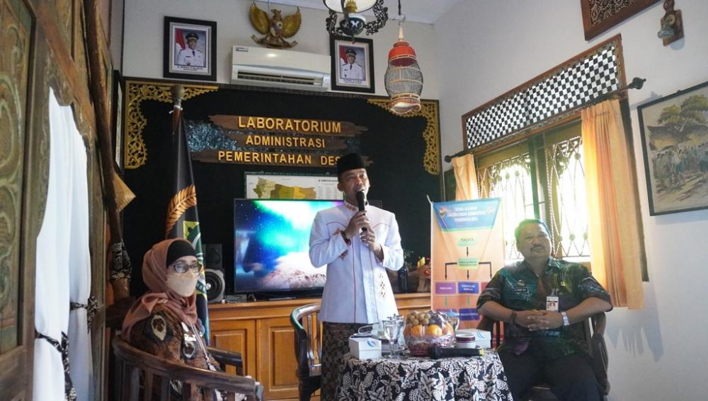 Sempurnakan Administrasi Desa, Bupati Batang Resmikan Laboratorium Administrasi Pemerintah Desa