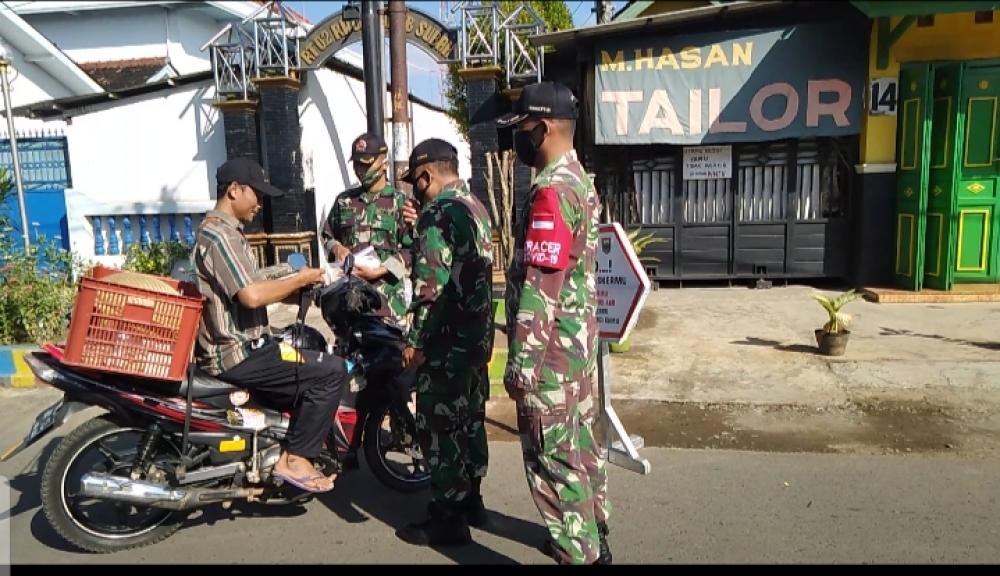 Sasar Jalan Utama, Koramil Subah Gelar Operasi Yustisi