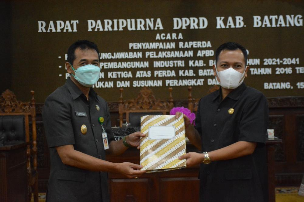 DPRD  Gelar Rapat Pertanggungjawaban Pelaksanaan ABPD dan Rencana Pembangunan Industri di Kabupaten 