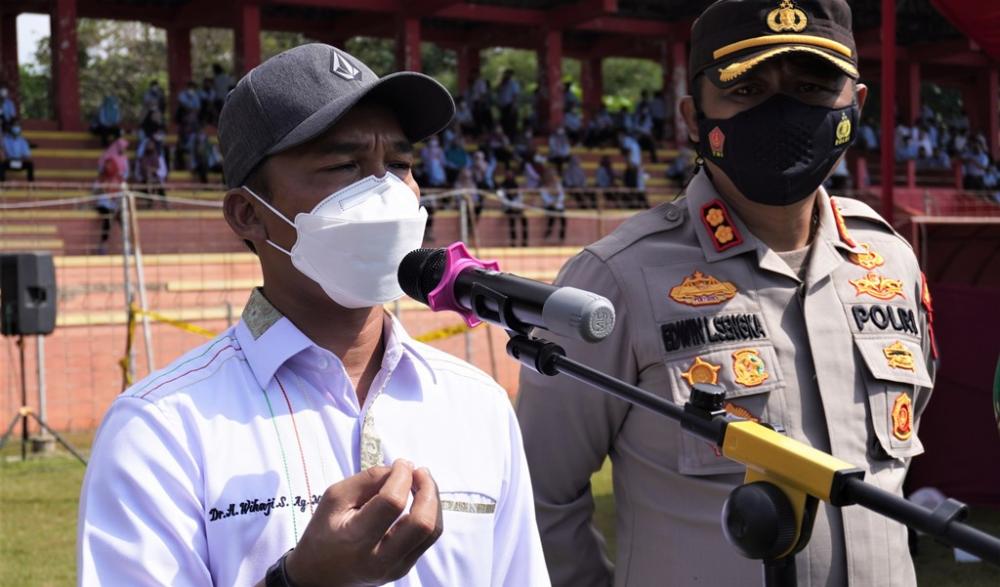 Pemkab Batang - TNI/Polri Segera Gelar Vaksinasi Keliling