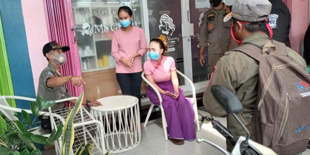 Langgar PPKM Darurat, Warga Jalani Sidang Tipiring