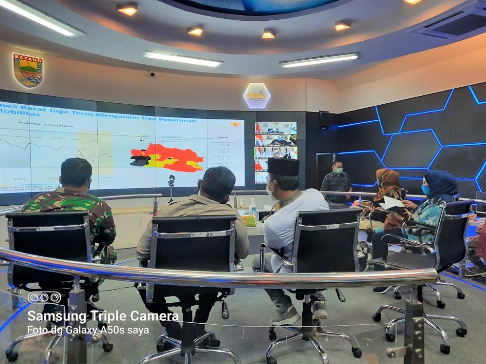 Batang Masuk Zona Kuning, Penegakan PPKM Darurat Tetap Dilakukan Terutama Pinggiran Kota