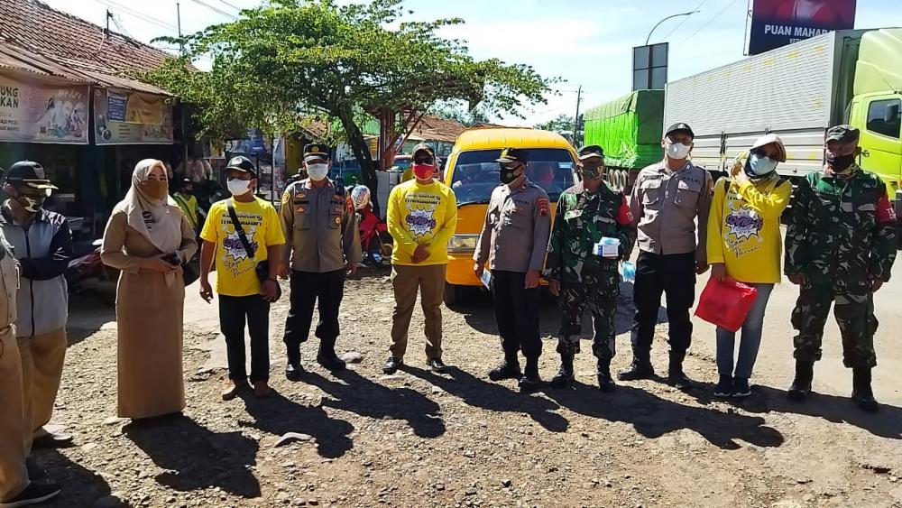 PPRT Bersama TNI/Polri Bagikan 1.000 Masker