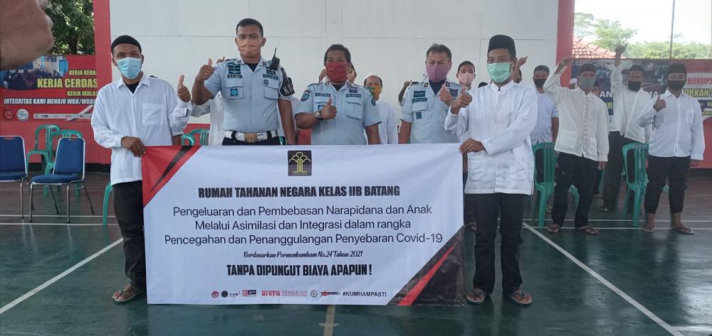 Tekan Penyebaran COVID-19, 22 WBP Diasimilasi