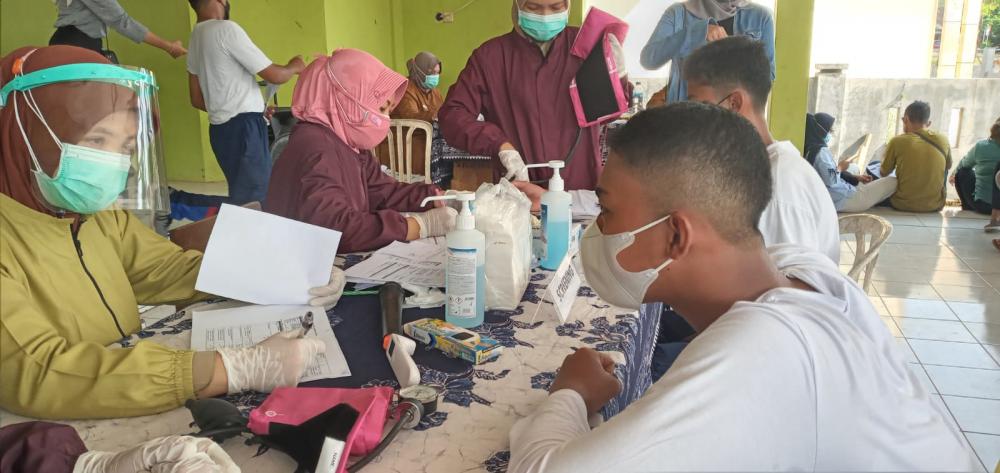 Lindungi dari Covid-19, 72 Calon Paskibraka Divaksinasi