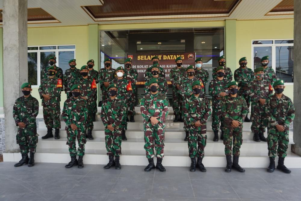 Kodim 0736/Batang Menerima 6 Bintara Abit Dikjurba Otsus TNI AD