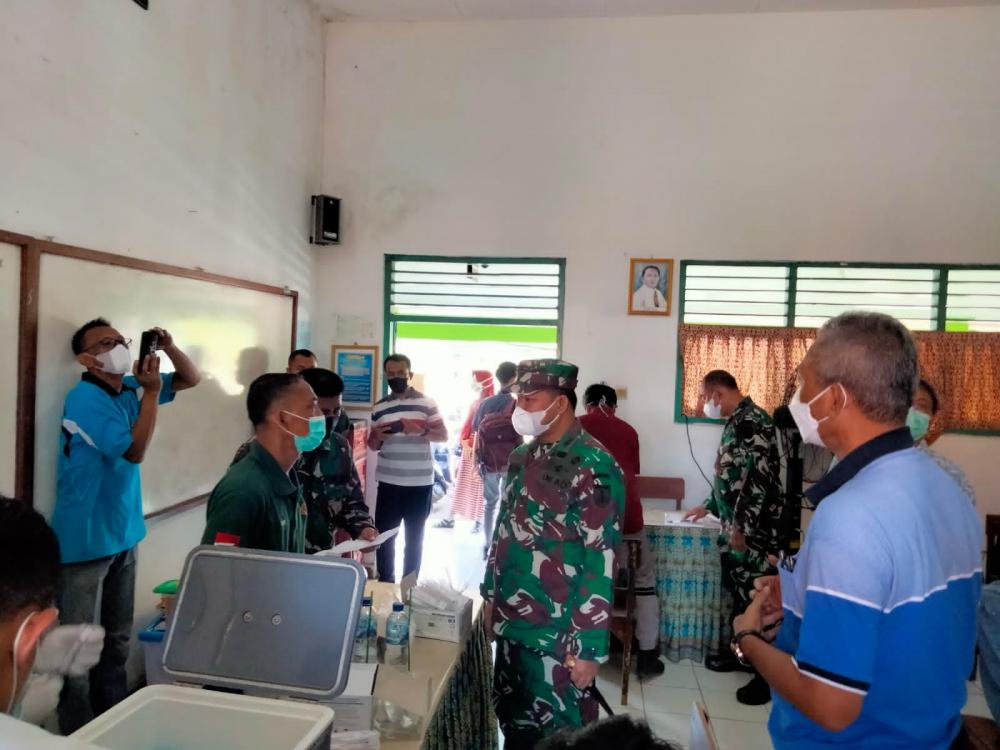 Kodim Batang Intensifkan Serbuan Vaksinasi Kalangan Pelajar