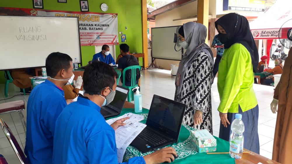 Vaksinasi Jemput Bola di Batang digelar Hingga Tingkat RT