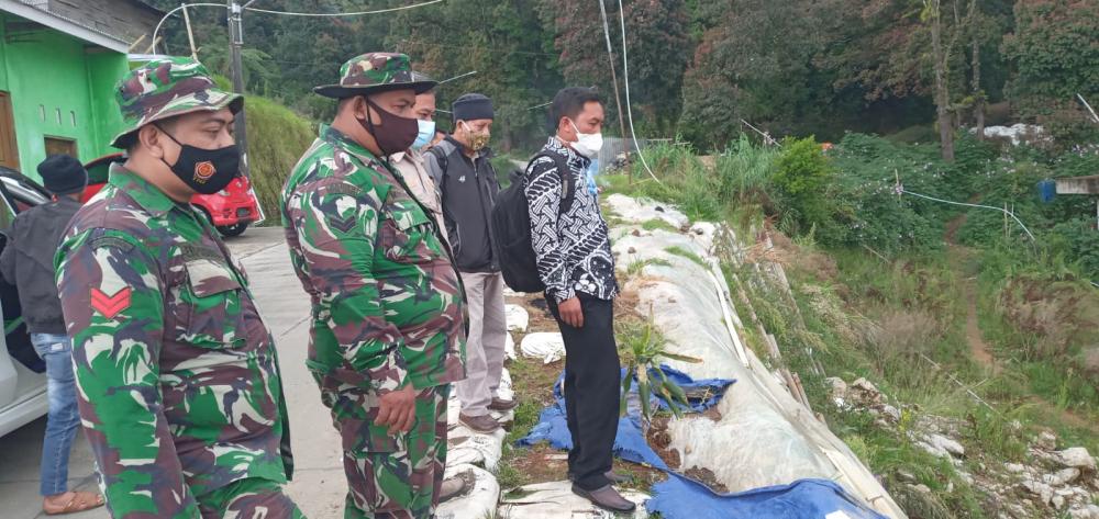 Satgas TMMD Gerlang, Siap Bangun Kembali Rumah Korban Longsor