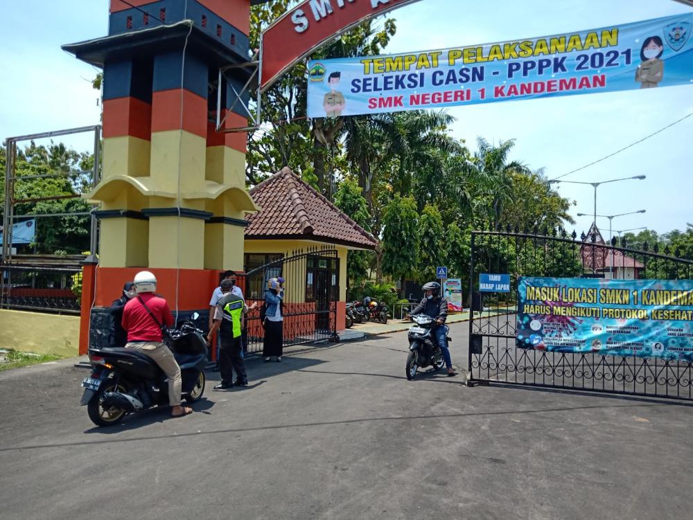 Seleksi CASN/P3K, Polsek Tulis Lakukan Pengamanan