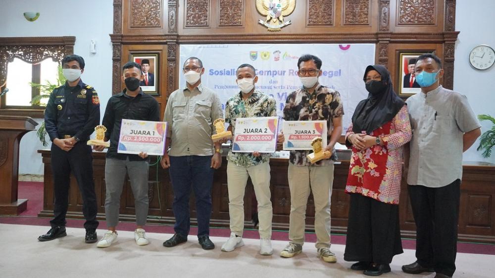 Disparpora Batang: Pemenang Lomba Video ILM Bertema Prokes Saat Pandemi Covid-19