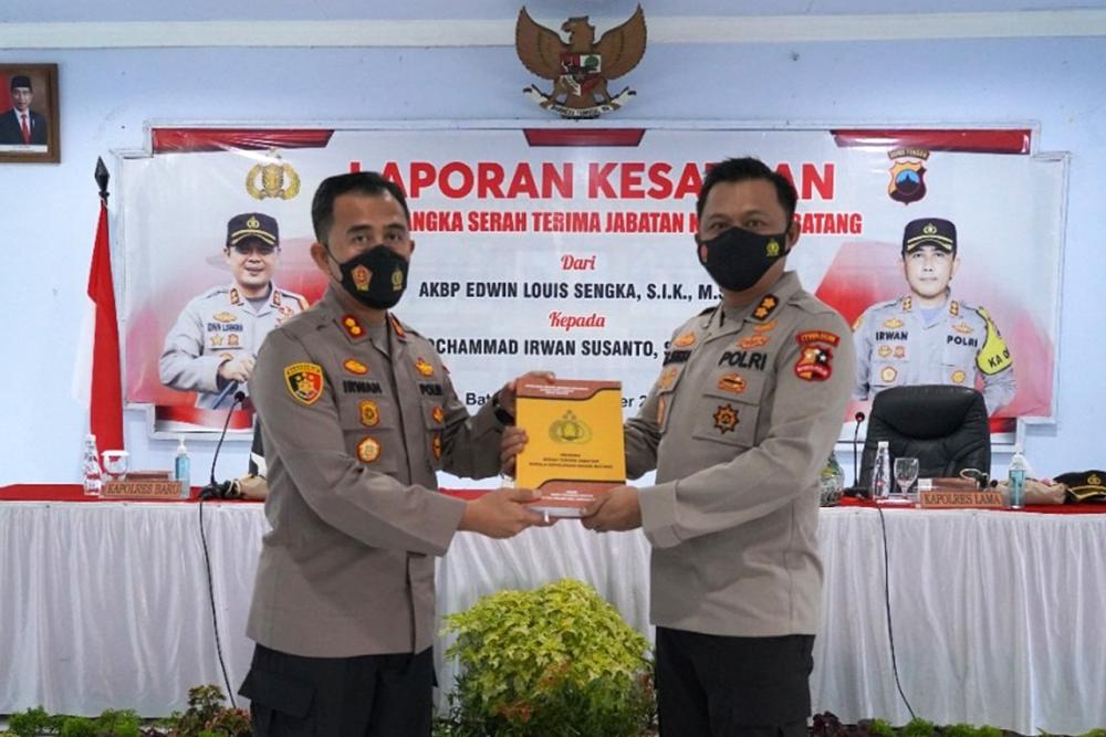 AKBP Irwan Susanto Gantikan AKBP Edwin Louis Sengka