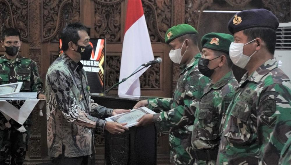 PENGHARGAAN UNTUK PASUKAN TMMD