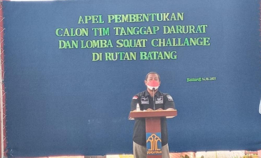 Tim Tanggap Darurat Diminta Optimalkan Keamanan Rutan Batang