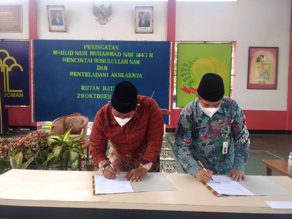 Rutan dan Kemenag Batang Jalin Kerja Sosial