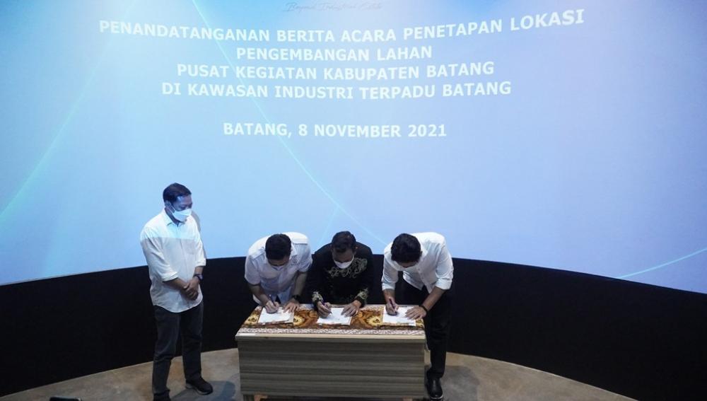 Pemkab Batang Tetapkan Lahan Seluas 24,9 Ha di KITB Untuk Kegiatan UMKM
