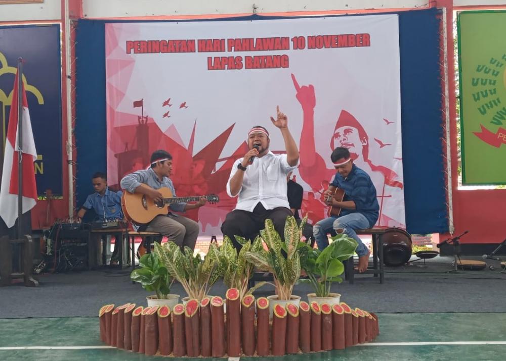Rutan Batang Beri Kesempatan WBP Jadi Musisi Kekinian