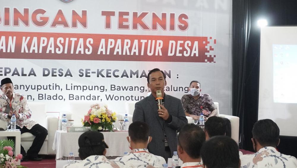 Pemkab Batang Gelar Bimtek Peningkatan Kapasitas Aparatur Desa 