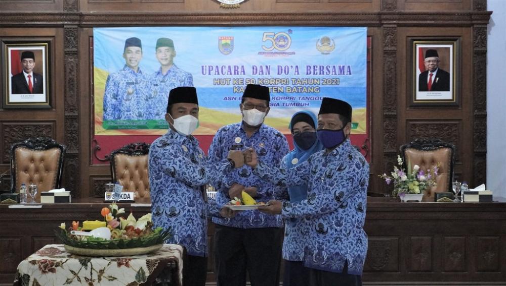 HUT Korpri Ke-50, ASN Batang Harus Ingat Janji Panca Prasetya Korpri