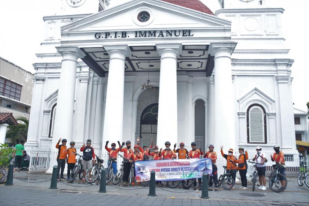 Ajang Silaturahmi, Alumni ASN Batang Gowes Bersama Guna Jalin Kekompakan