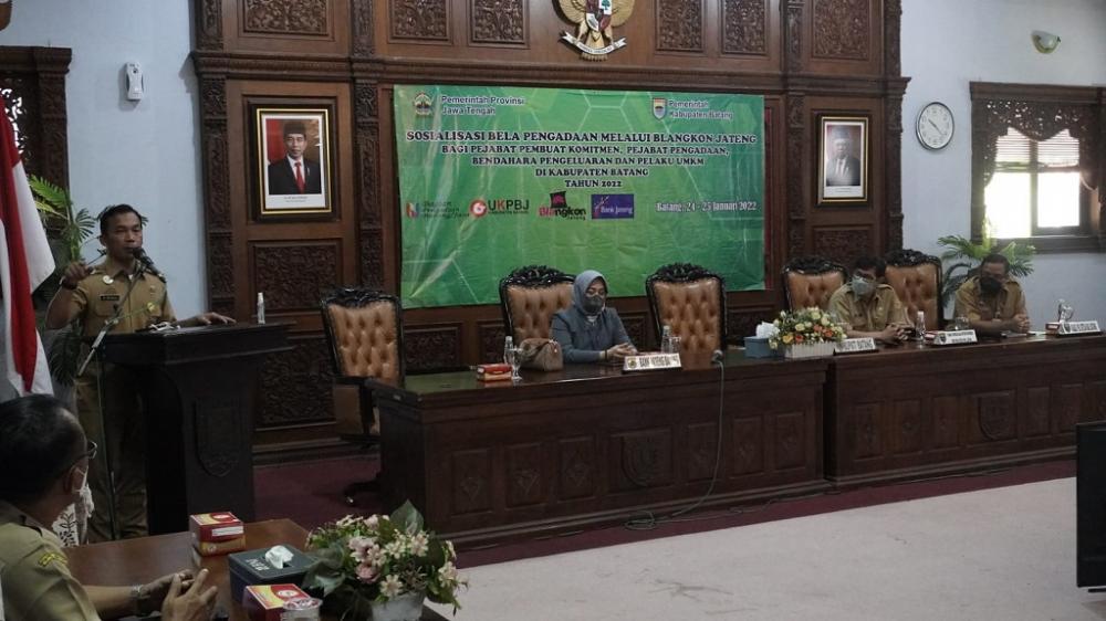 Sosialisasi Bela Pengadaan Blangkon Jateng