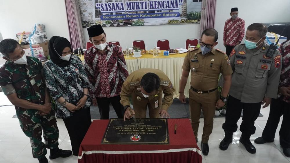 Peresmian Gedung Sasana Mukti Kencana